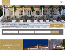 Tablet Screenshot of martinis-marchi.com